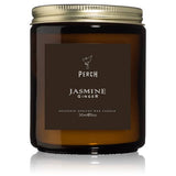 8 oz Jasmine Ginger Classic Amber Candle