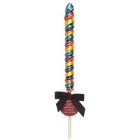 Rainbow Blast Spiral Lollipop 2oz