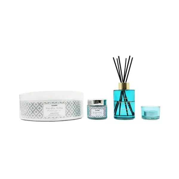 Nordic Villa Aroma Candle & Diffuser Gift Set - Bergamot – Cq Gifts