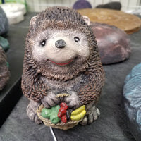 Hedgehog with basket