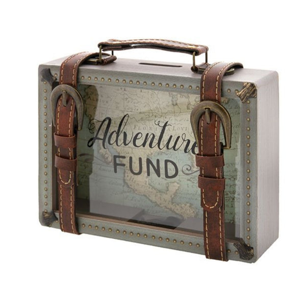 Adventure Fund Wooden Bank