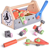 45 PCs Wooden Tool Construction Play Set