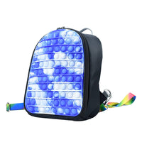 Pop Lunch Bag Backpack Blue