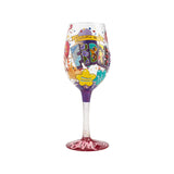 Lolita February Birthday Wine Glass