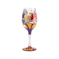 Lolita February Birthday Wine Glass