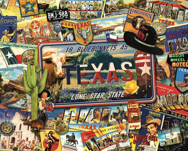 Lone Star State Puzzle by Kate Ward Thacker