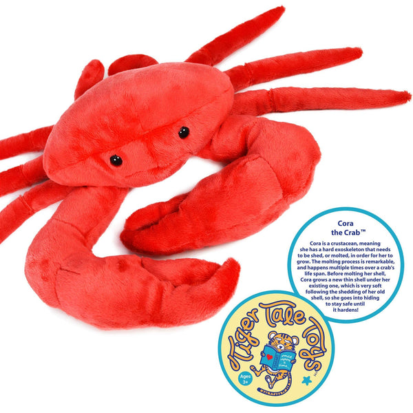 Cora The Crab 18" Stuffed Animal Plush