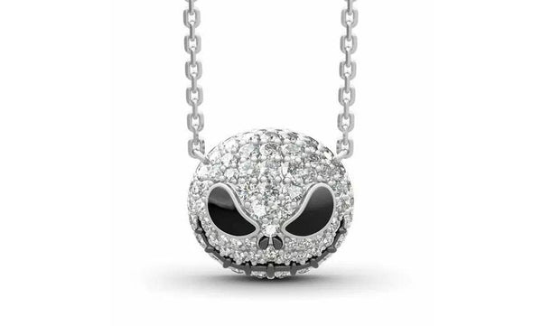The Nightmare Before Christmas Skull Jack Necklace
