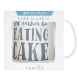 Paula's Vanilla Cake in a Mug