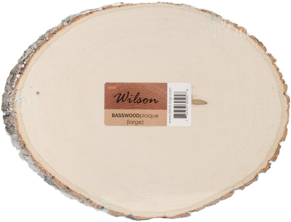 Wilson Basswood Oval Large - Blank / Custom Photo Print