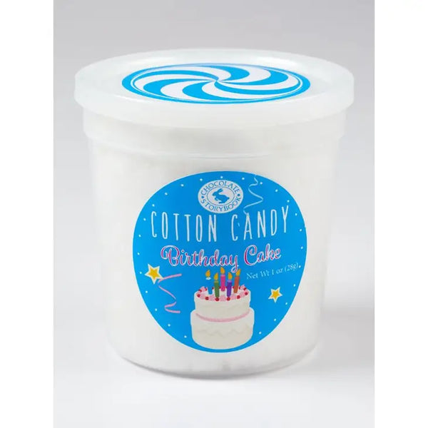 Fun Size Birthday Cake Cotton Candy