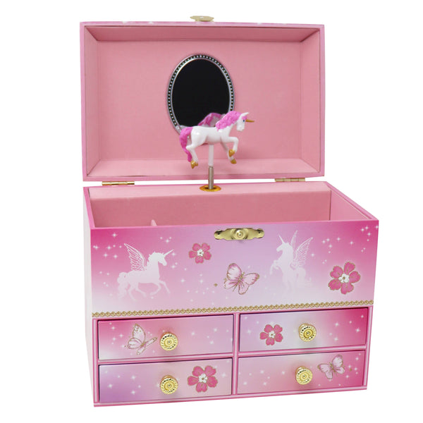 Unicorn Princess Medium Musical Jewelry Box