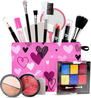 Makeup Set for Kids - Real Make Up Kit Safe for Little Girls