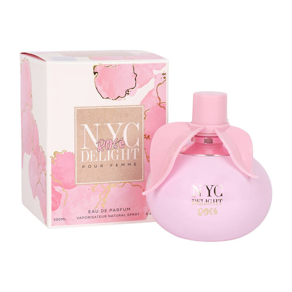 NYC DELIGHT ROSE FOR WOMEN 3.4 OZ