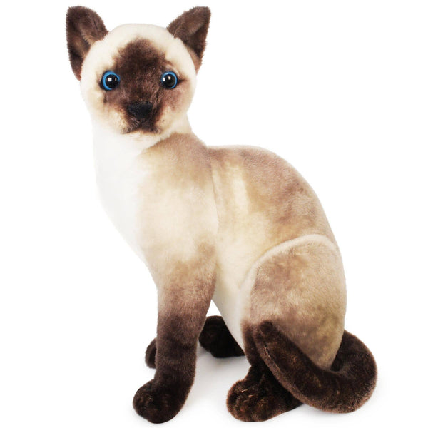 Stefan The Siamese Cat 13" Inch Stuffed Animal Plush