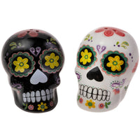 No Vida Cantina Skull Salt And Pepper Set Day Of The Dead