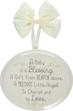 Grow in Grace Baby Blessing Home Decor Plaque