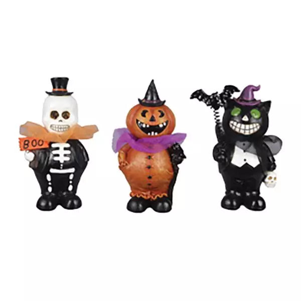 5" Resin Halloween Characters - Assorted