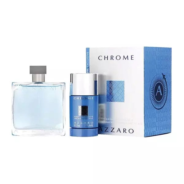 Men's Designer Fragrance - Azzaro Chrome 2-Piece Gift Set