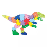 Chunky Wooden T-Rex Puzzle