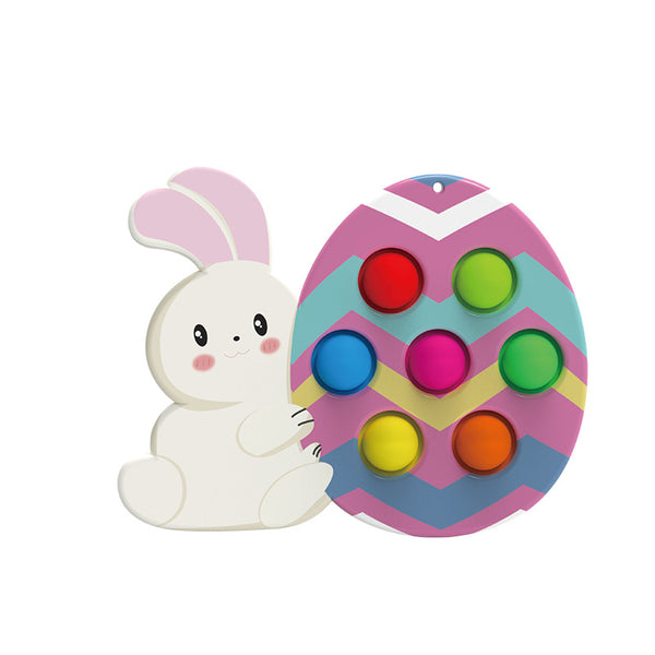 Bunny & Easter Egg Pop It Disc