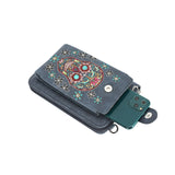 Montana West Sugar Skull Collection Phone Wallet - Navy
