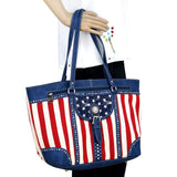 Montana West American Pride Collection Wide Tote