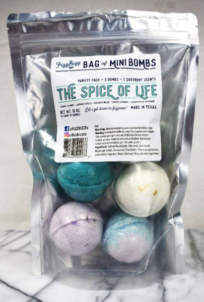 The Spice of Life Bath Bombs