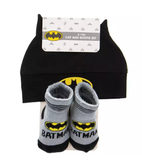 Baby Batman Cap and Booties Set