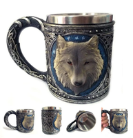 Wolf Mug Stainless Steel