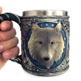 Wolf Mug Stainless Steel