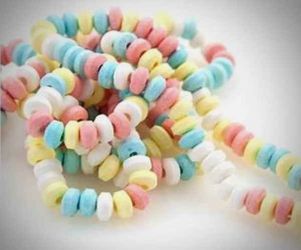 Nostalgic Old Fashioned Candy Necklace Snack Bags 6PK Flaire