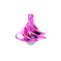 Colorful Wind Blowing Spinner Top - Pink & White