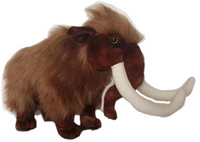 Wooly Mammoth Mastadon Plush 16.5" Stuffed Animal