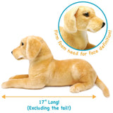 Mason The Labrador | 19 Inch Stuffed Animal Plush