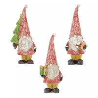 Mini Resin Gnome - Christmas
