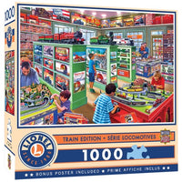 1,000 piece Lionel Train Store puzzle
