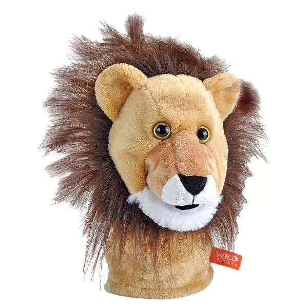 Plush Puppet With Real Wildlife Sounds - Lion