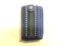 Montana West Phone Crossbody Wallet - Blue