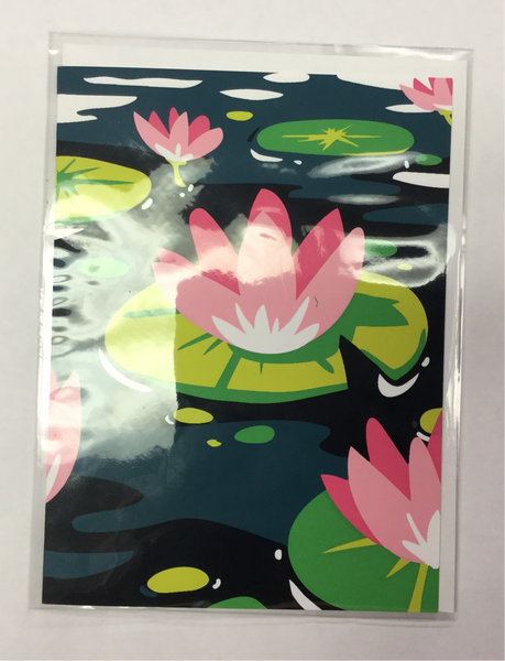Lilly Pad Get Well Card