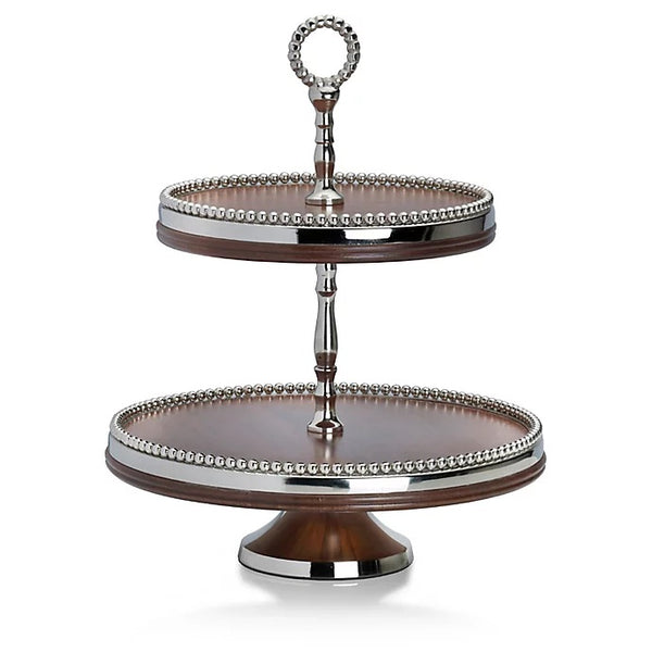 Mikasa Loria 2-Tier Dessert Stand