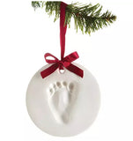Christmas Babyprints Ornament