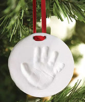 Christmas Babyprints Ornament