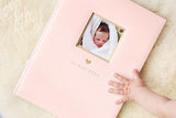 Pink Sweet Welcome Baby Book
